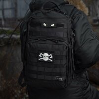 M-Tac Bearded Skull 3D PVC Black/White
