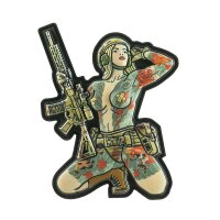 M-Tac Patch Tactical Girl ?1 Yakuza PVC MC