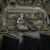 M-Tac patch Tactical girl ?2 Yakuza Redhed PVC MC