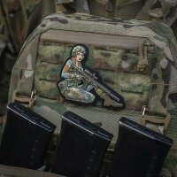 M-Tac patch Tactical girl ?2 Yakuza Redhed PVC MC