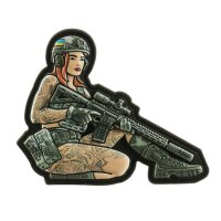 M-Tac patch Tactical girl ?2 Skandinavik PVC MM14