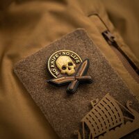 M-Tac patch No Knife - No Life 3D PVC Coyote