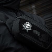M-Tac patch No Knife - No Life 3D PVC Black/White