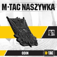 M-Tac patch Odin 3D PVC dark gray