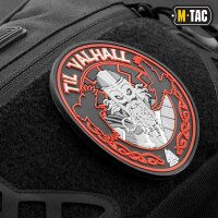 M-Tac patch Til Valhall PVC red-black