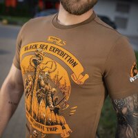 M-Tac T-shirt Black Sea Expedition Coyote Brown M