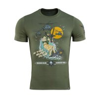 M-Tac T-Shirt Surf Club Light Olive M