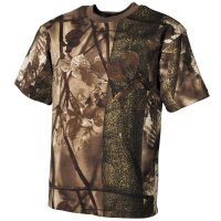 MFH US T-Shirt halbarm hunter-braun Gr.5XL