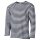 MFH Russ. Marine Shirt weiß-blau langarm Winter Gr.M