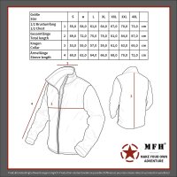 MFH Fleece-Jacke Combat olive Gr.L