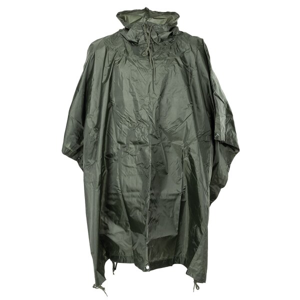 MFH Poncho Rip Stop olive ca. 144x223cm