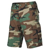MFH US Bermuda BDU Rip Stop woodland Gr.XXL