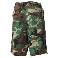 MFH US Bermuda BDU Rip Stop woodland Gr.XXL