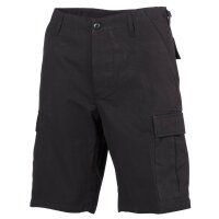 MFH US Bermuda BDU Rip Stop schwarz Gr.S