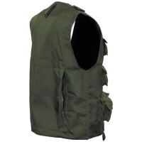 MFH Outdoor Weste schwere Ausführung olive Gr.M