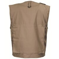 MFH Outdoor Weste schwere Ausführung khaki Gr.M