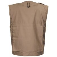 MFH Outdoor Weste schwere Ausführung khaki Gr.L