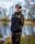 Fox LW BLack / Camo Split Zip Hoody Medium