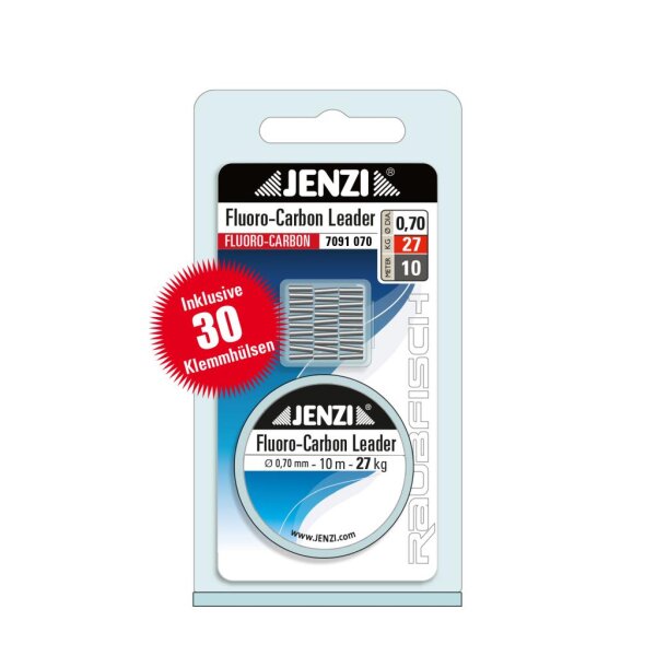 Jenzi Fluorocarb.Leader m.Hülsen 0,7