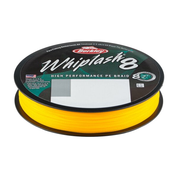Berkley Whiplash 8 new 0,25mm 40kg 300m yellow